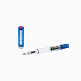 TWSBI Eco Transparent Blue Fountain Pen - Medium Nib
